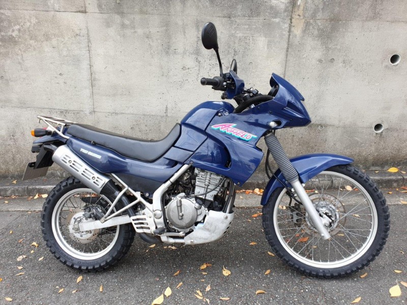 KLE250 35Hp Adventure travel machine bluey